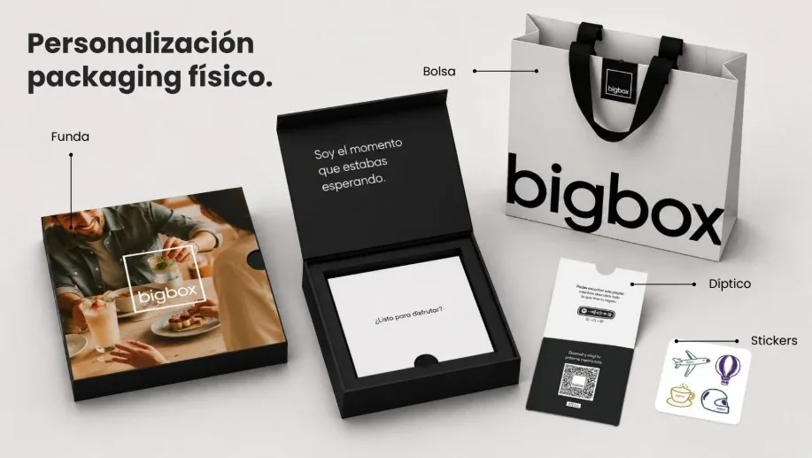 Box con packaging personalizado